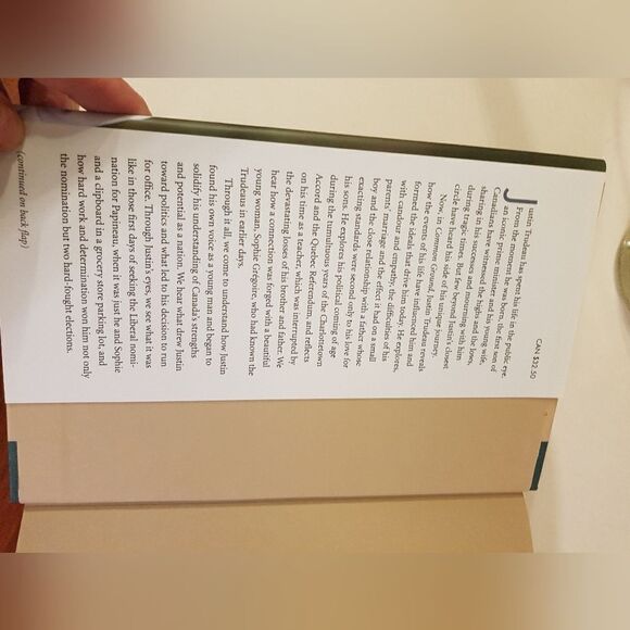 COMMON GROUND *Hardcover Book* by Justin Trudeau * NEW - Picture 3 of 4